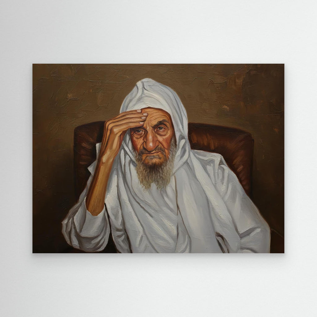 The Baba Sali - Oil Painting