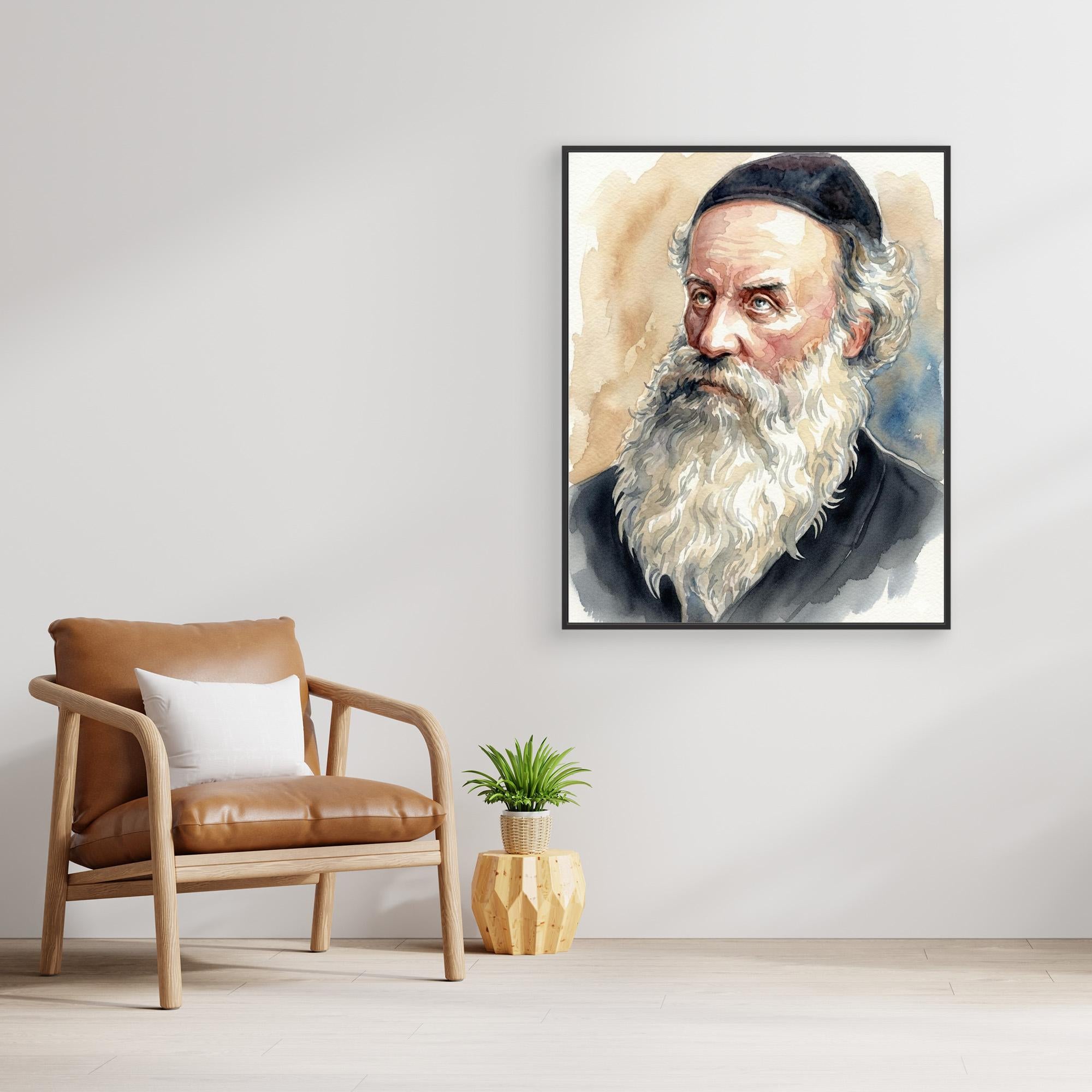 The Alter Rebbe - Watercolor