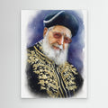 Rav Ovadia Yosef - Watercolor