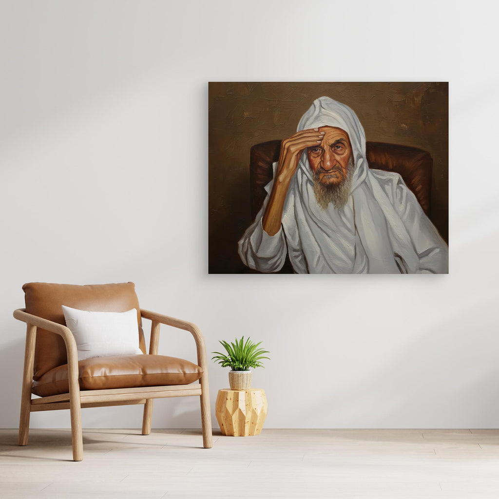 The Baba Sali - Oil Painting