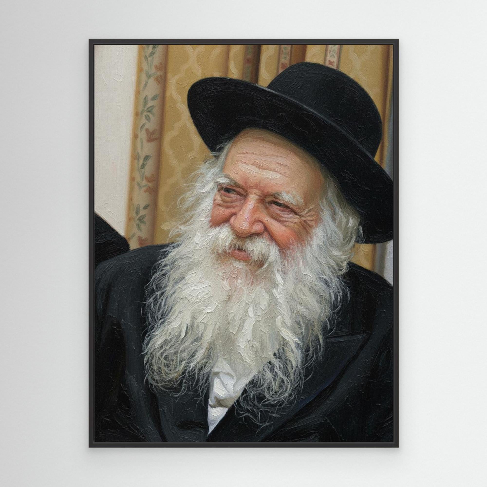Rabbi Chaim Kanievsky - Oil Portrait