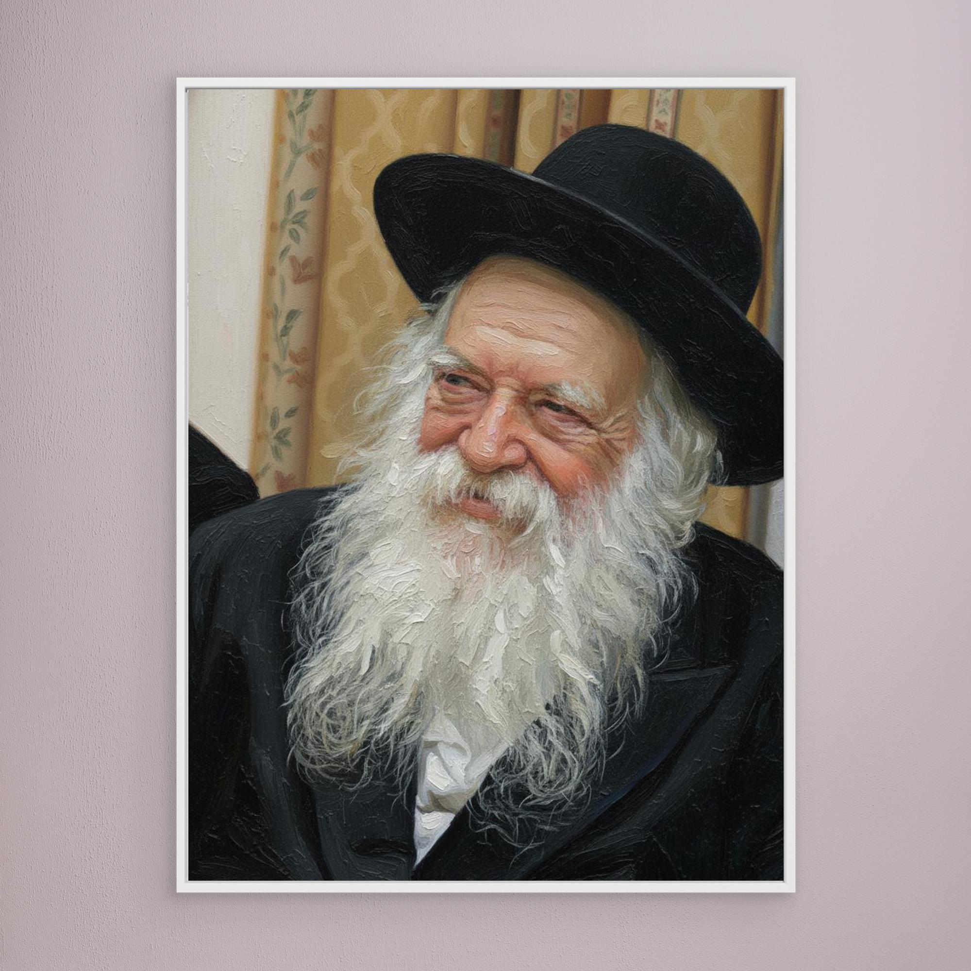 Rabbi Chaim Kanievsky - Oil Portrait