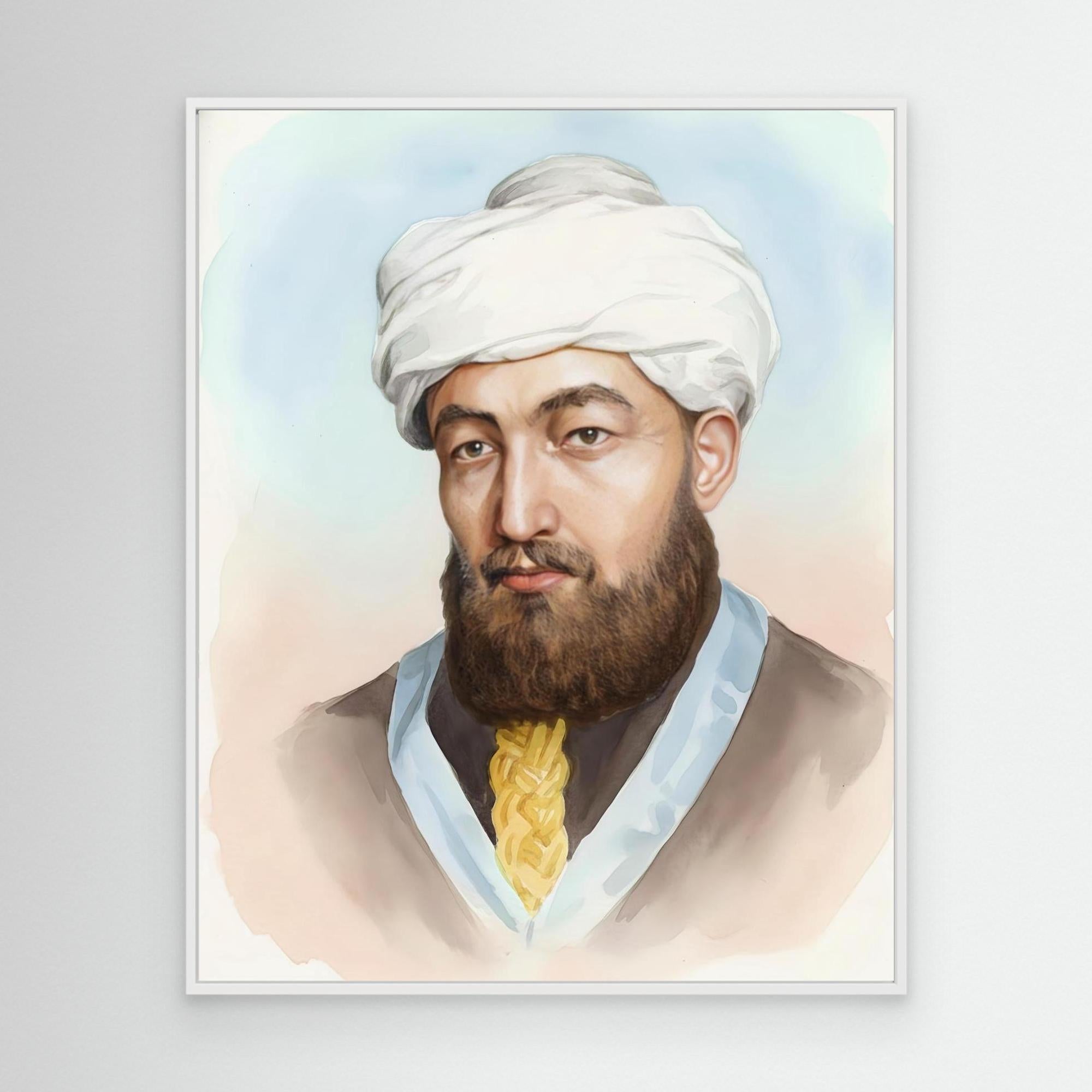 The Rambam - Watercolor