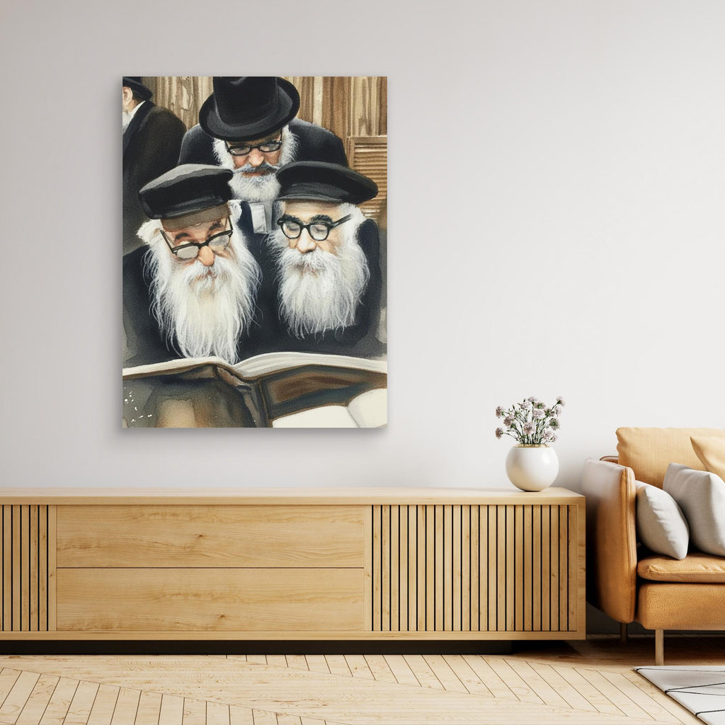 Chassidim Learning 