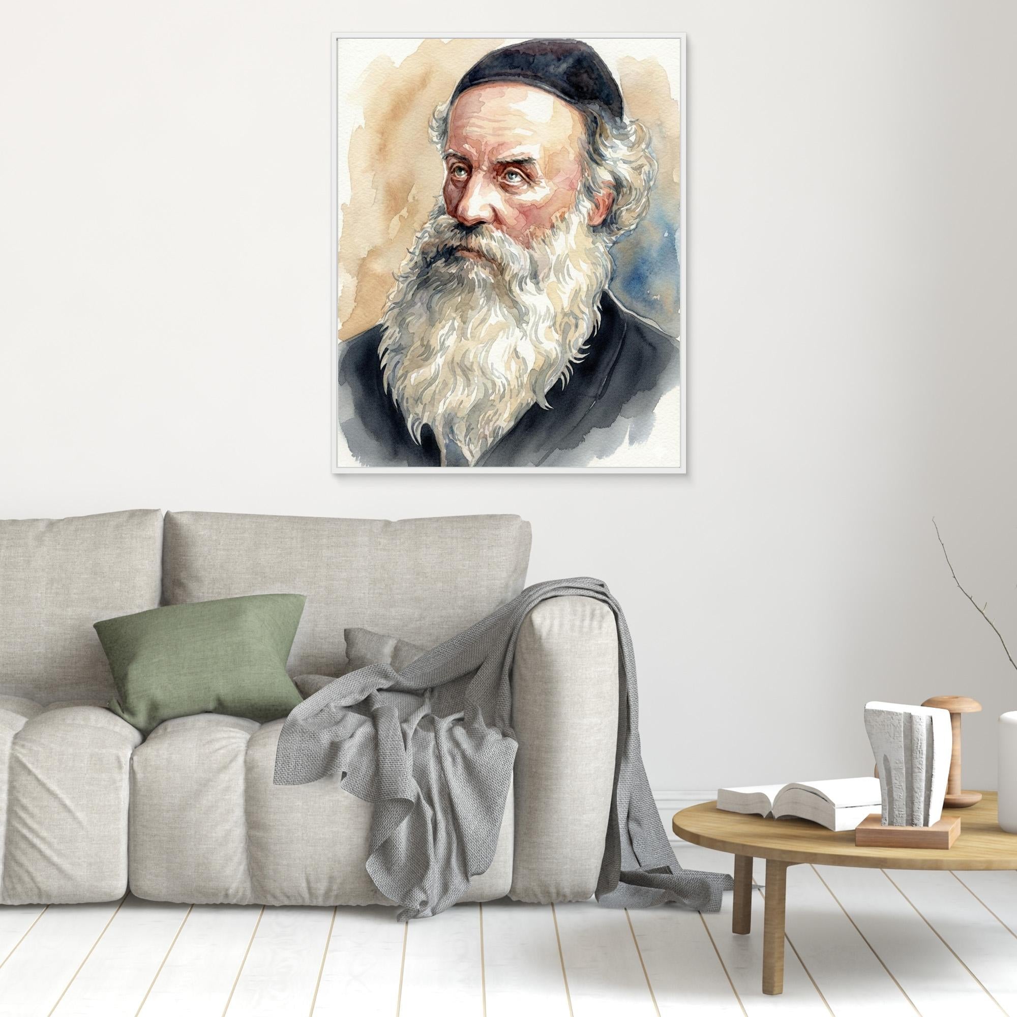 The Alter Rebbe - Watercolor