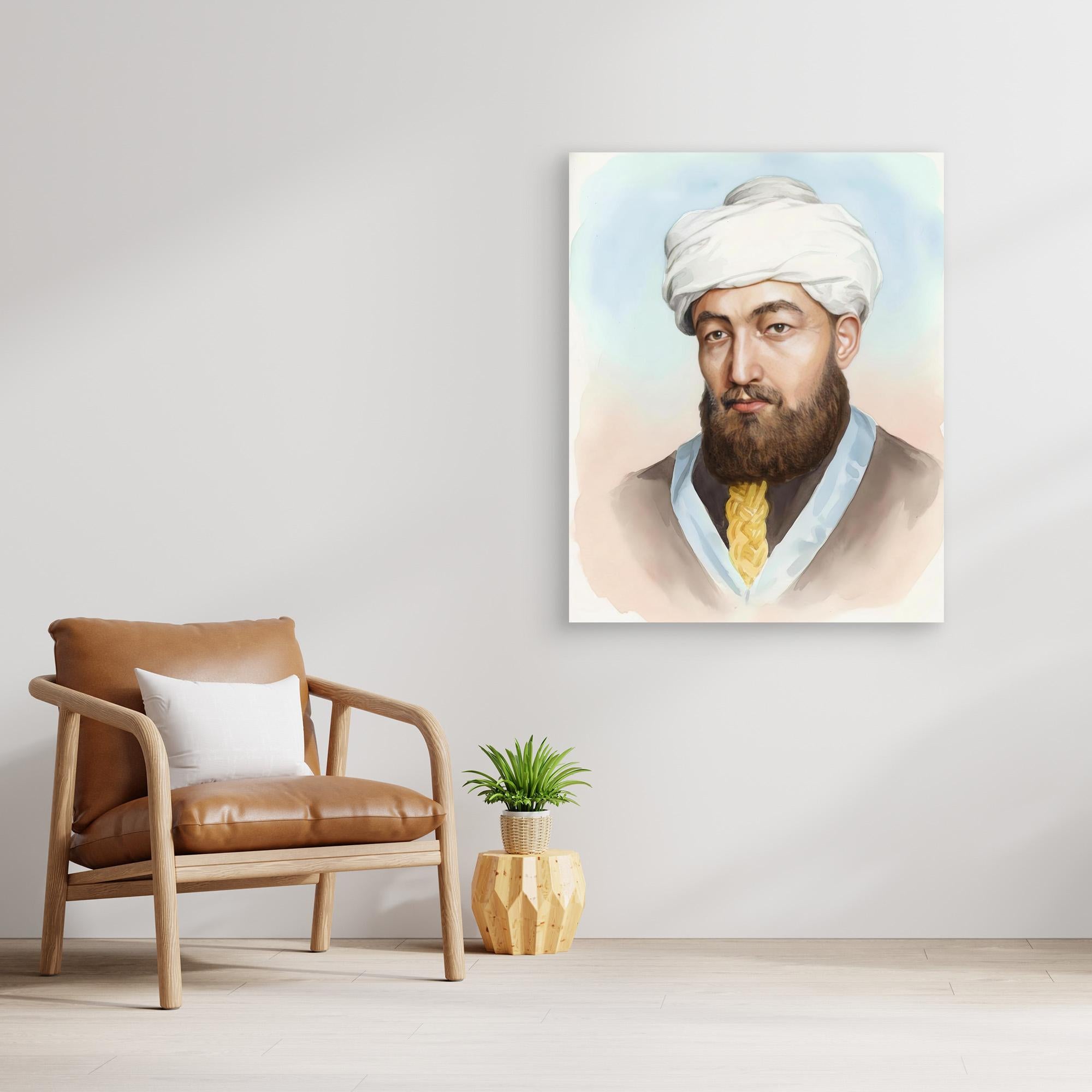 The Rambam - Watercolor