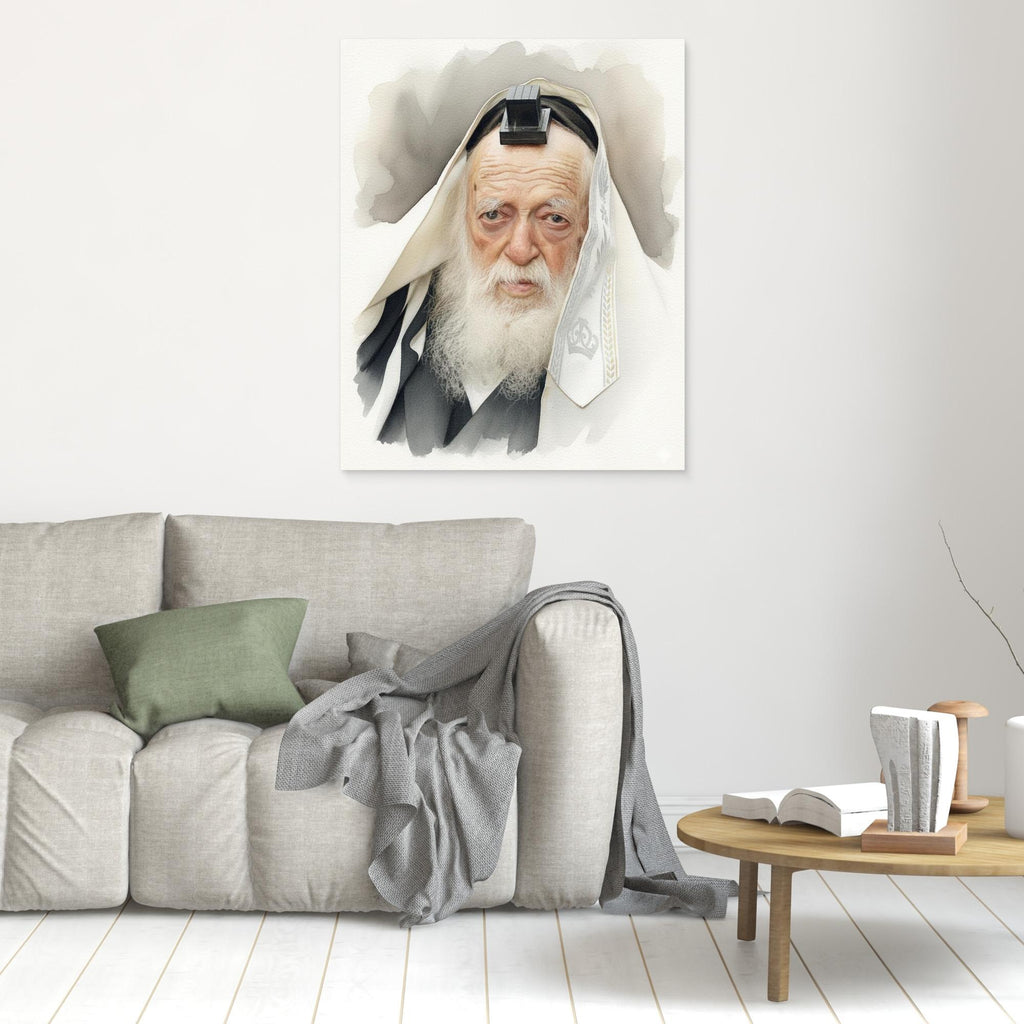 Rabbi Chaim Kanievsky - Watercolor