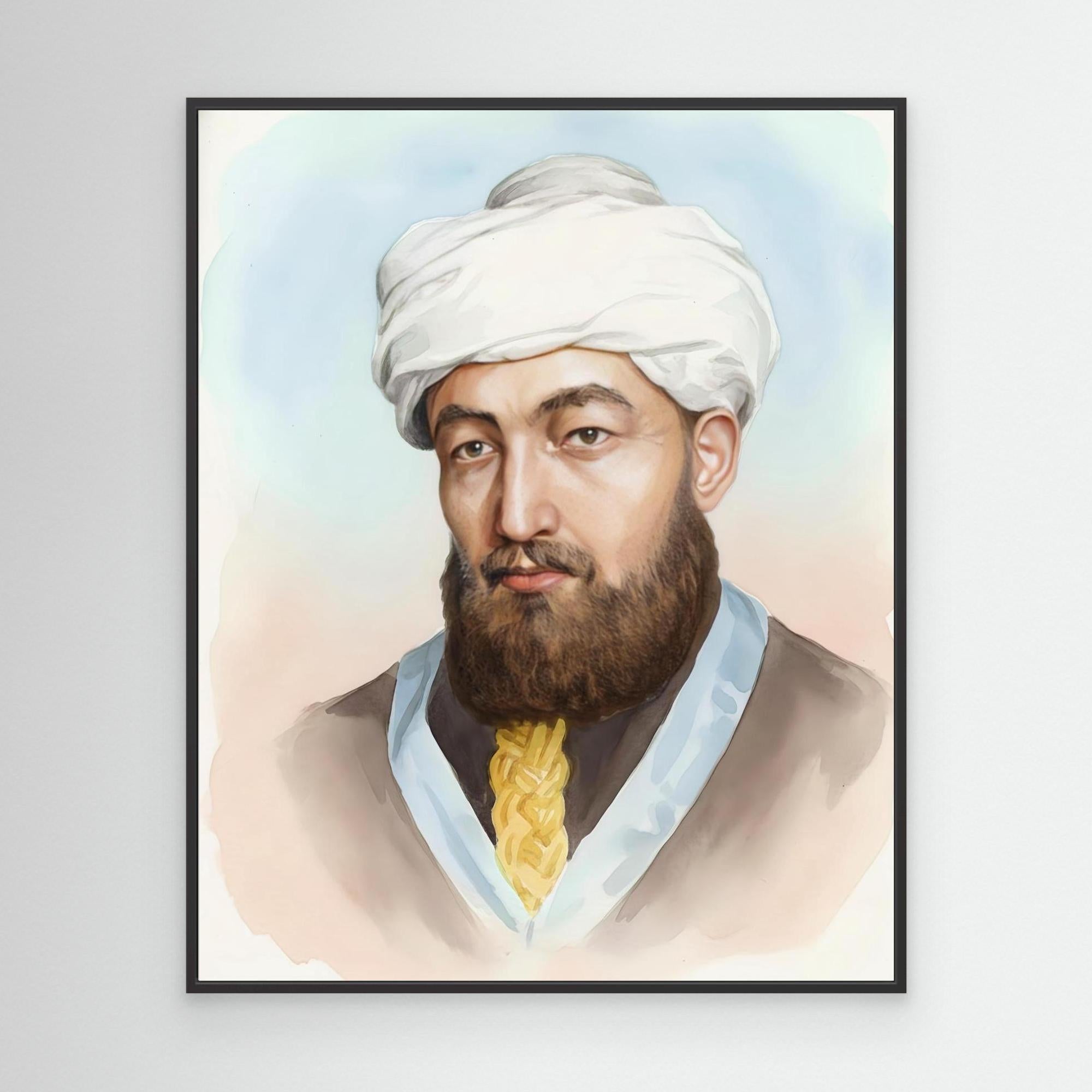 The Rambam - Watercolor