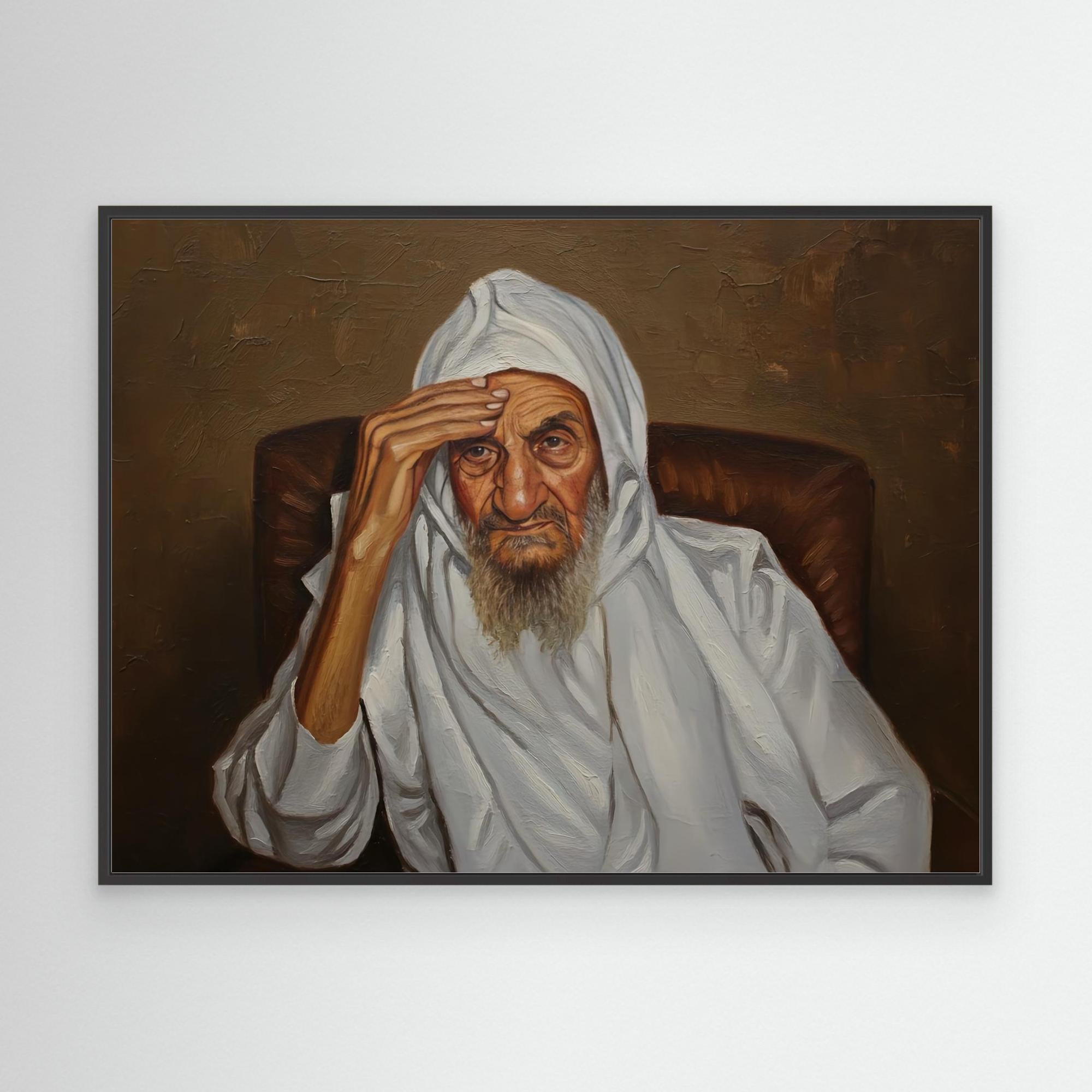 The Baba Sali - Oil Painting