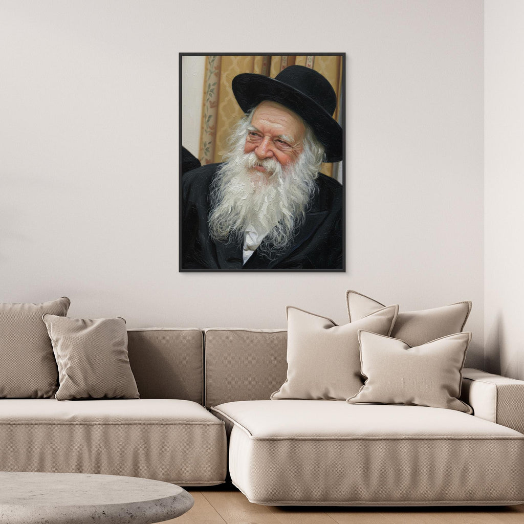 Rabbi Chaim Kanievsky - Oil Portrait