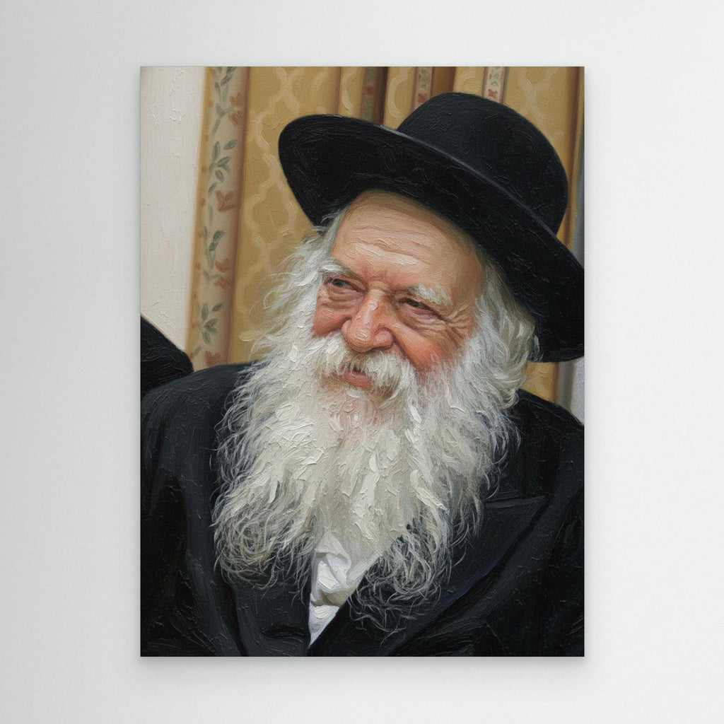 Rabbi Chaim Kanievsky - Oil Portrait
