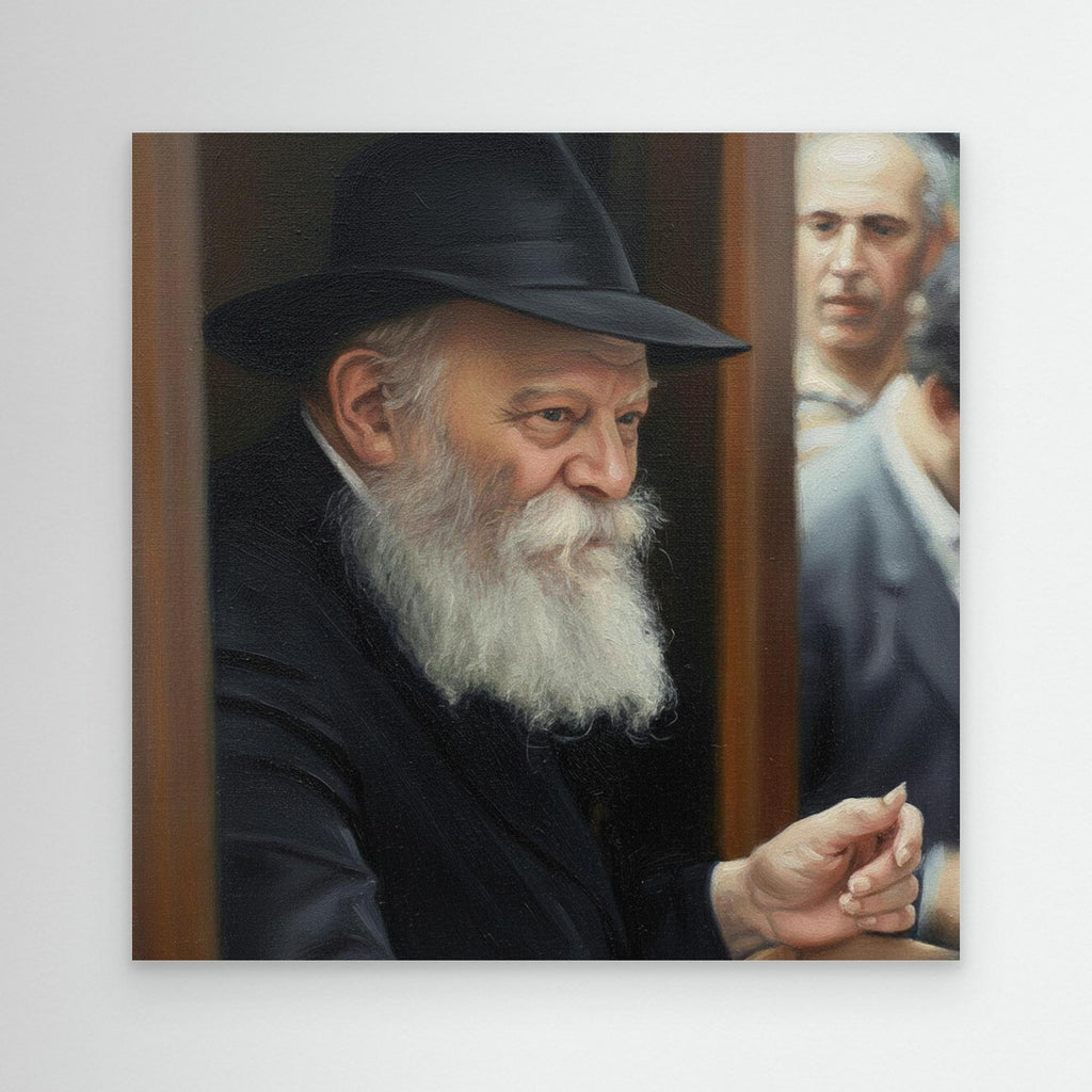 The Rebbe Giving Lekach