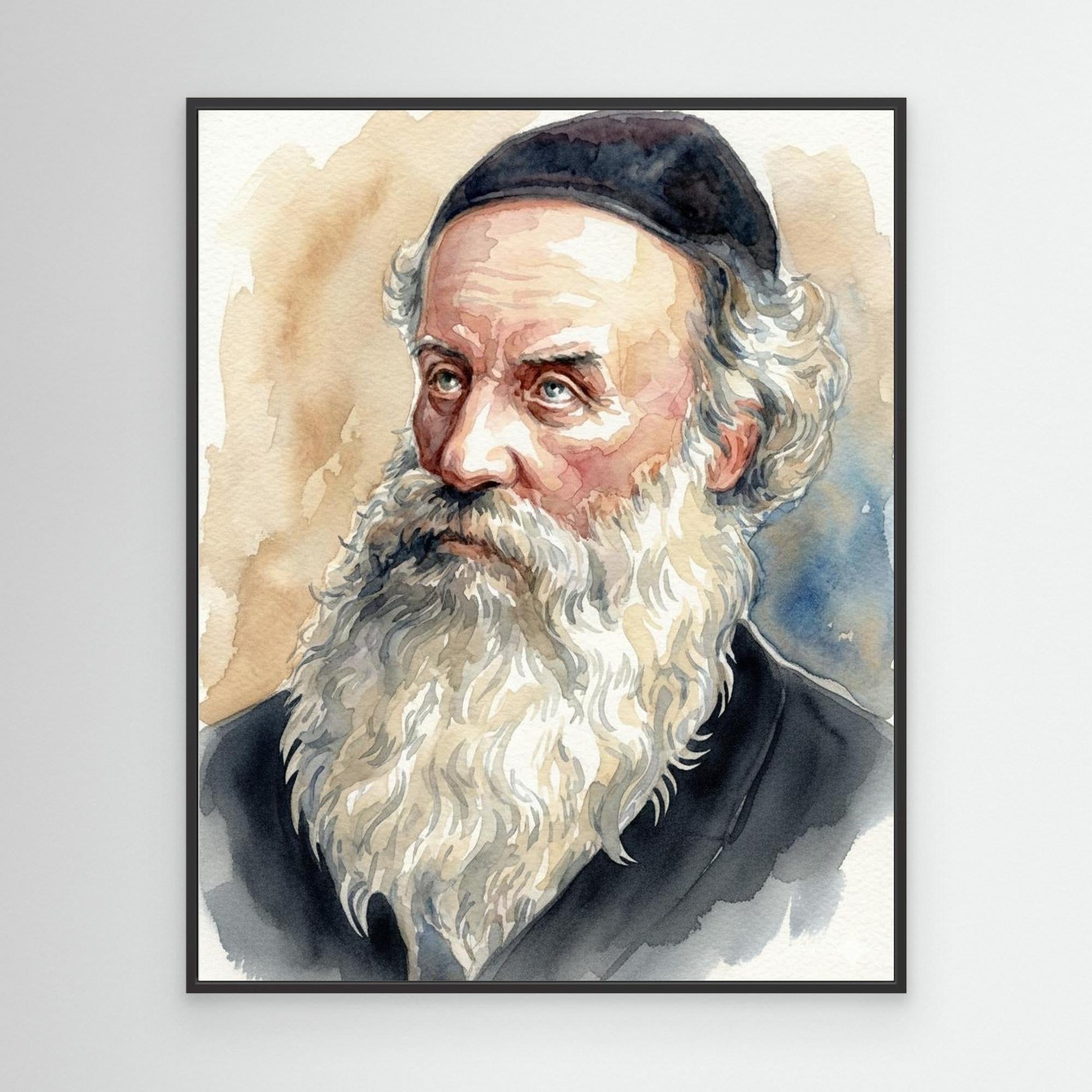 The Alter Rebbe - Watercolor
