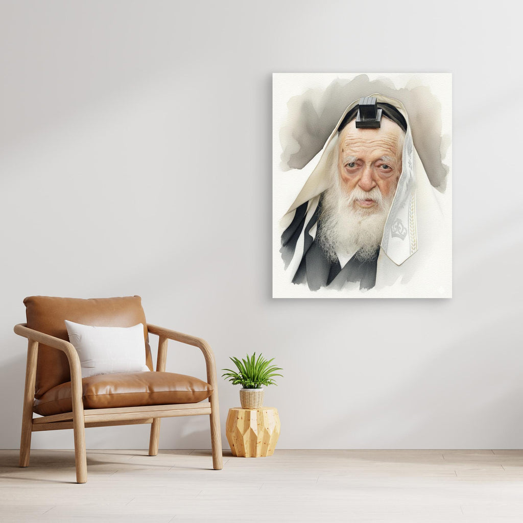 Rabbi Chaim Kanievsky - Watercolor